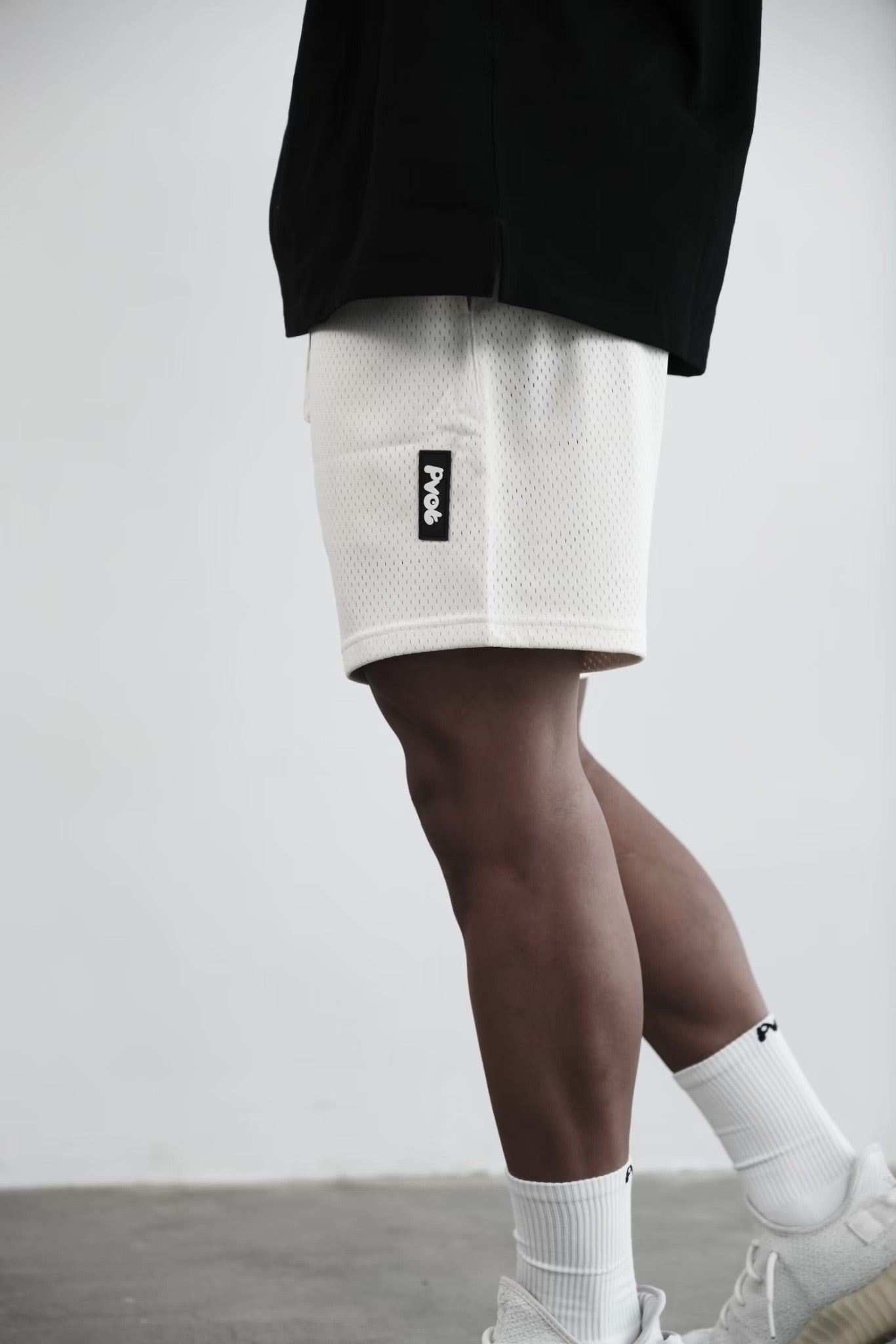 Pvot Mesh Shorts (Cream)